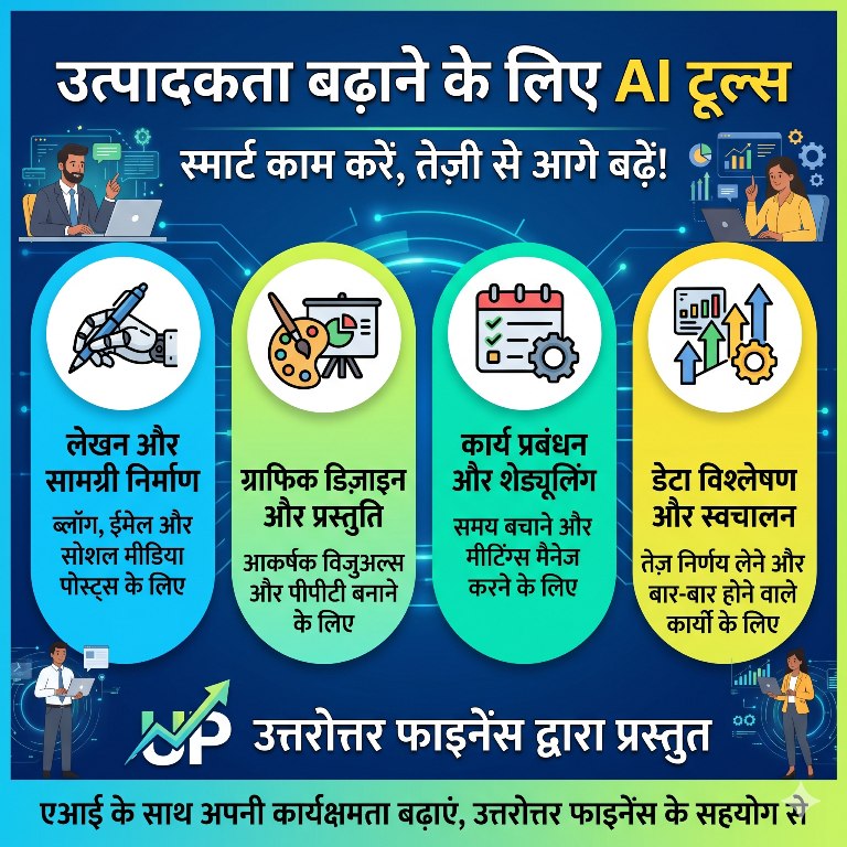 AI Tools से बढ़ाएं Productivity: Loan और Finance में कैसे करें उपयोग?