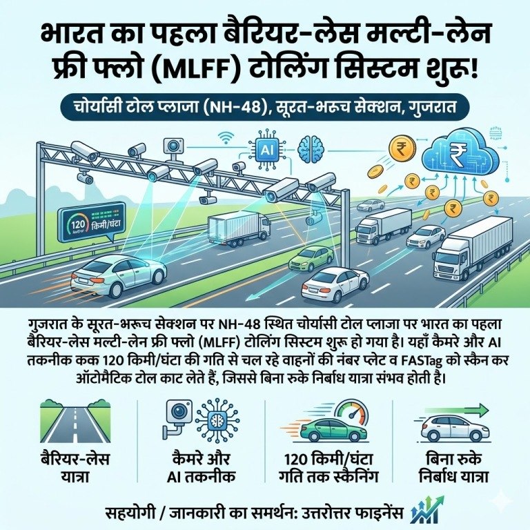 टोल प्लाजा का नया ज़माना: अब बिना रुके पार करें!